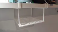 Petite étagère additionnelle sous tablette Ikea Bergshult — photo 6