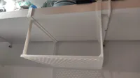 Petite étagère additionnelle sous tablette Ikea Bergshult — photo 5