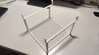 Petite étagère additionnelle sous tablette Ikea Bergshult — photo 4
