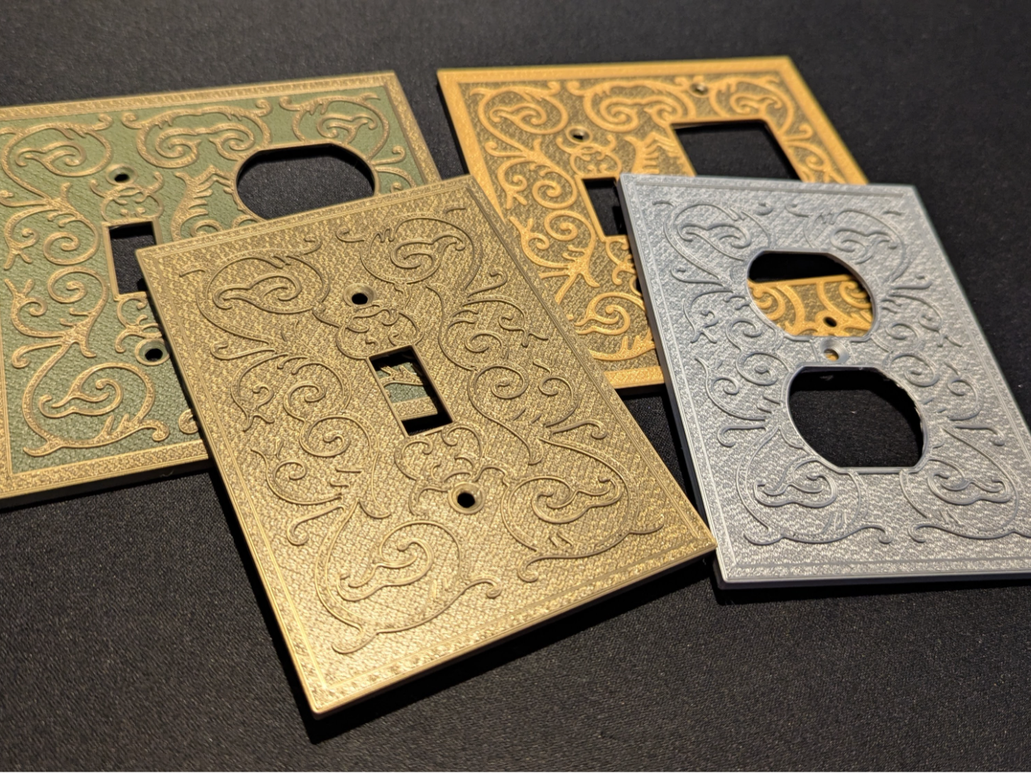 Assortment of Ornamental Switch Plates