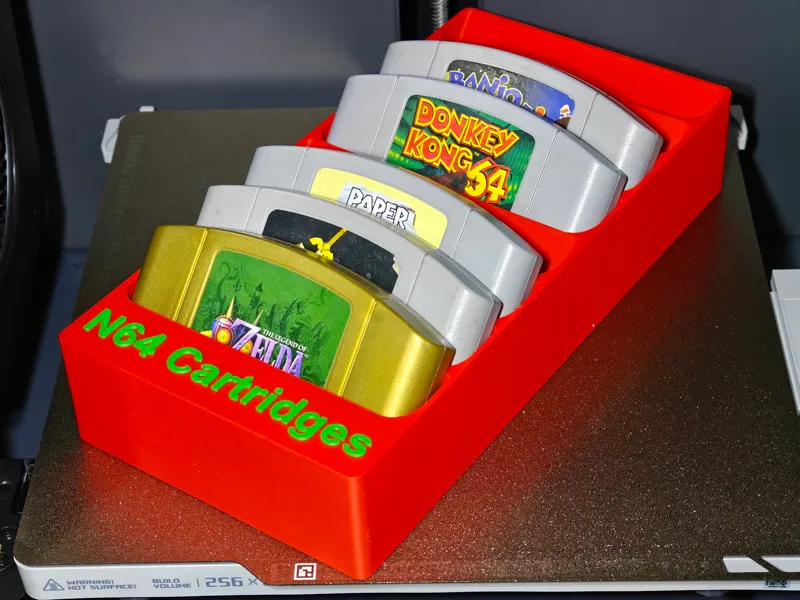 Nintendo N64 Cartridge Organizer