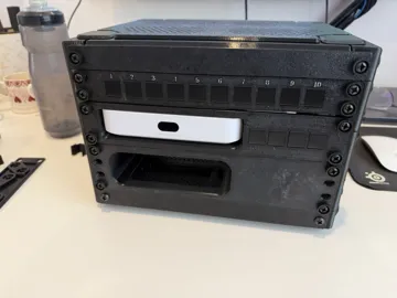 Soporte: 1U UCG Ultra/Max 10 inch rack mount 4x keystones — vista de referencia 3