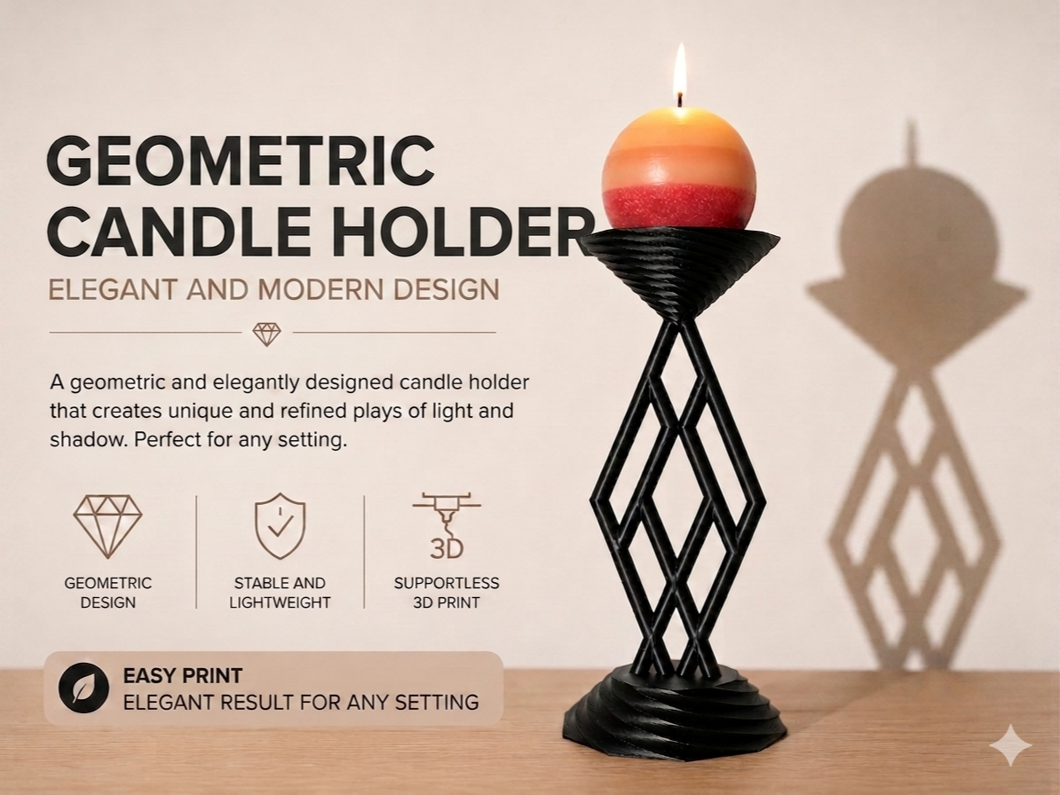 Geometric Candle Holder