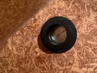4 inch Duct Intake & Exhaust Flanges (for damper)