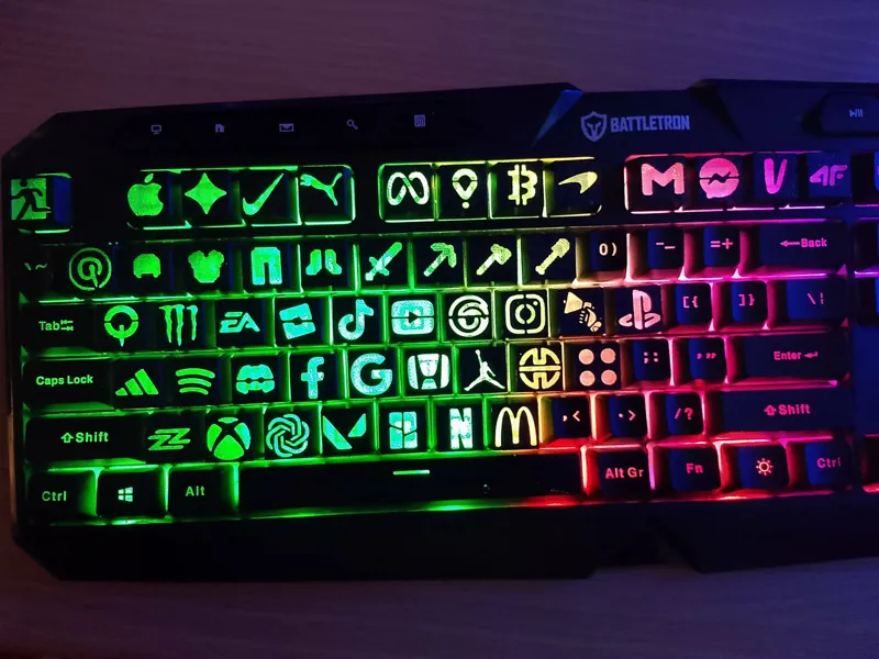 Keyboard Keycaps (Dual Compatibility)