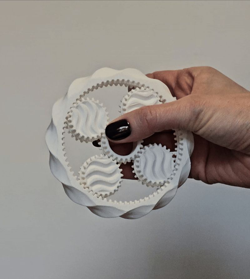 Designer Planetary Gear Fidget Spinner
