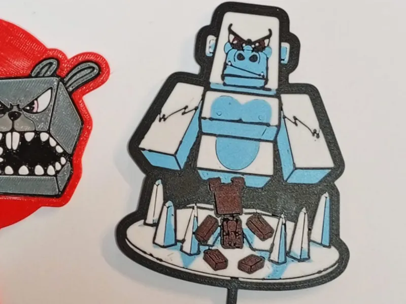 yetti golem de hielo  super bear adventure topper 