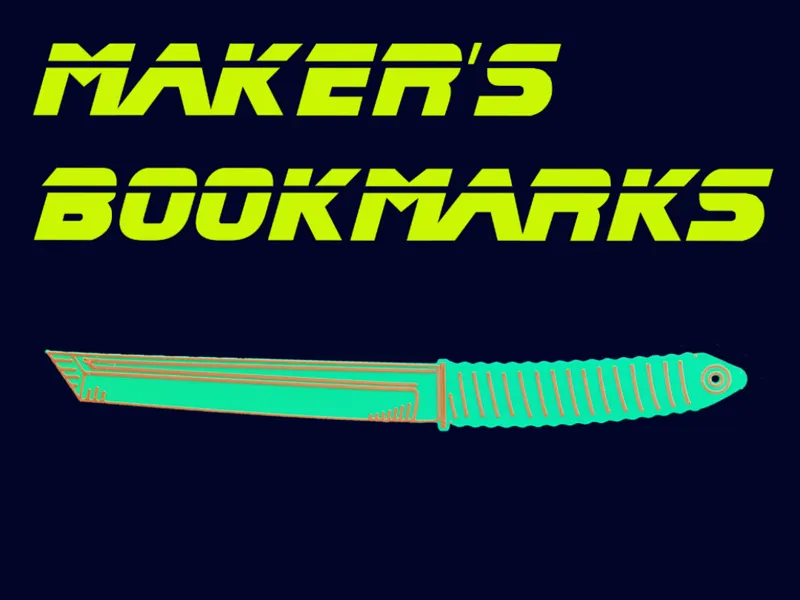 Maker's bookmarks