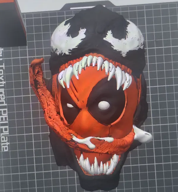 Бюст Venomized Deadpool