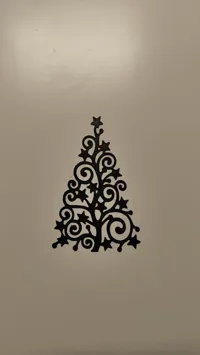 Sapin de Noël décoratif mural — photo 2