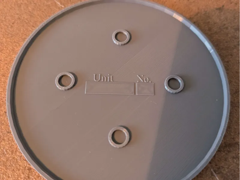 100mm Tabletop Base with magnets and orgainazer