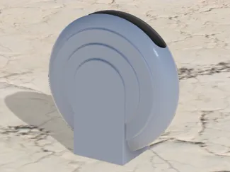 Art Deco Circle Vase