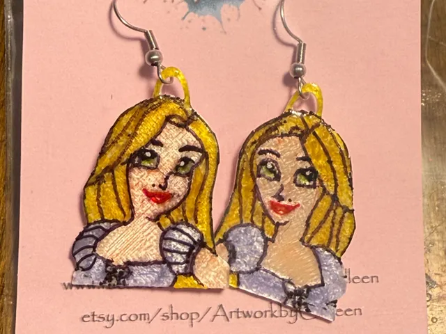 Rapunzel Earrings