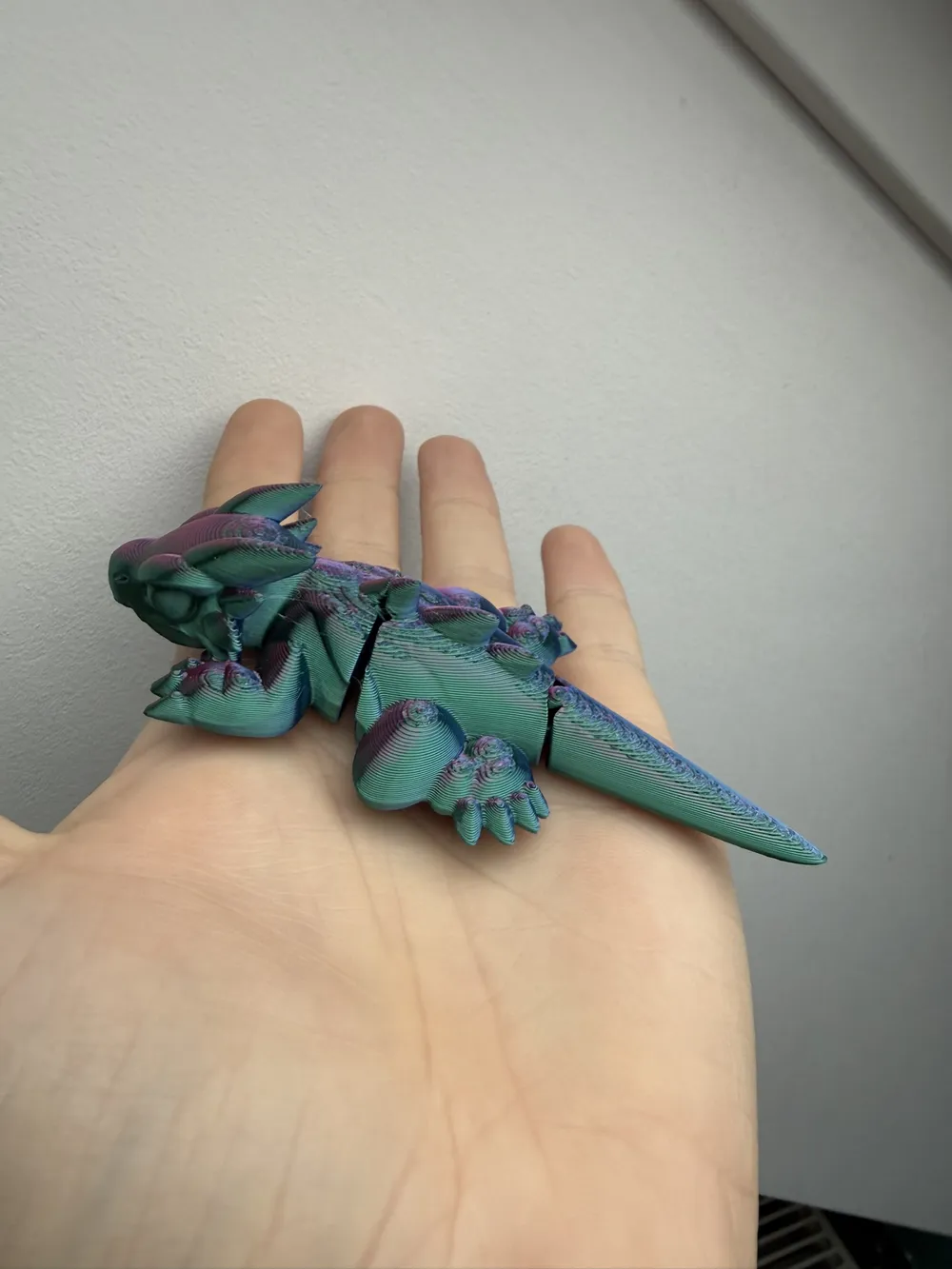 Articulated Flexi Dragon - Free 3D Print Model - MakerWorld