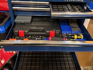 Husky 27in Chest and Cabinet Combo Gridfinity Set