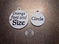 Circular Key Chains 0.2mm layer, 2 walls, 15% infill