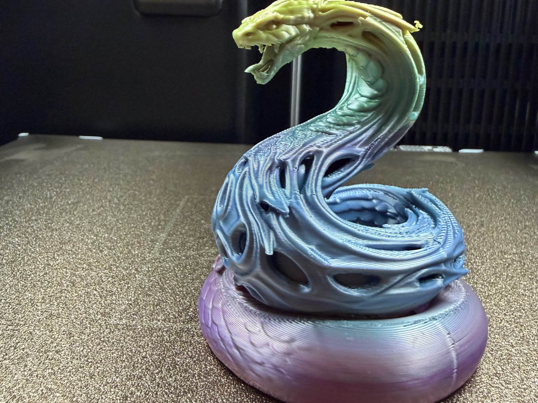 Venom Serpent – Fantasy Snake Statue