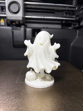 Adorno temático: Cute Halloween Ghost – Pumpkin Spirit Decoration — vista de referencia 3