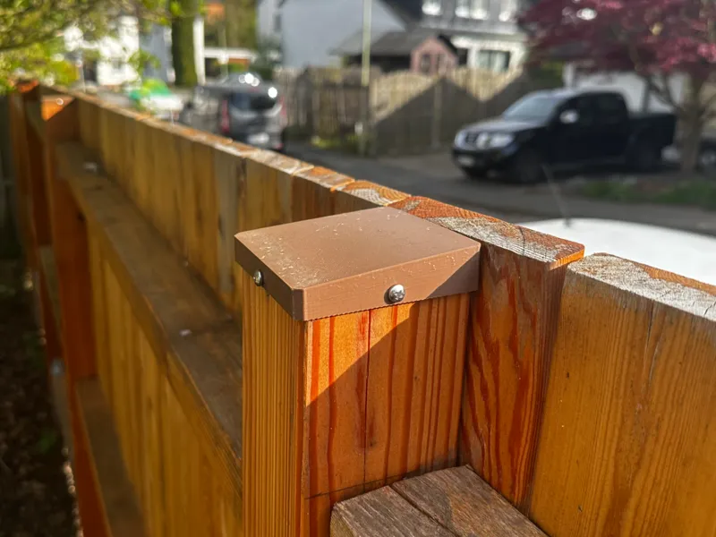 Pfostenabdeckungen für 70 & 90 mm Holzpfosten