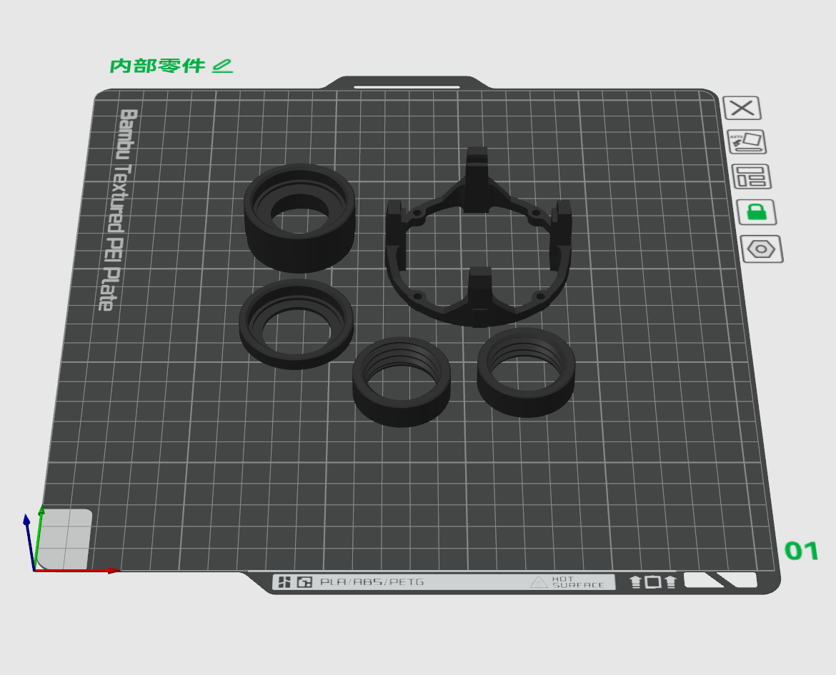 Miniatura 4 do modelo 3D 手持版戴森V8单电机和双电机-暴力风扇-双电机吸力能到3公斤（台风小药丸）