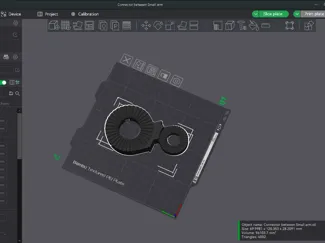 Multifunction connector for small arm
