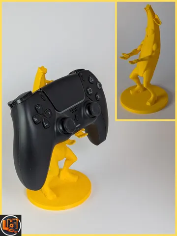 Soporte: Peely Fortnite - PS5 Controller Halter Skin — vista de referencia 2