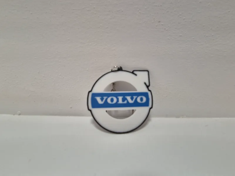 Volvo Logo Keychain