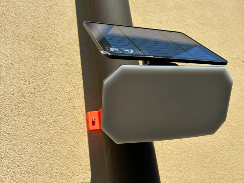 supporto pluviale faro led lidl Livarno