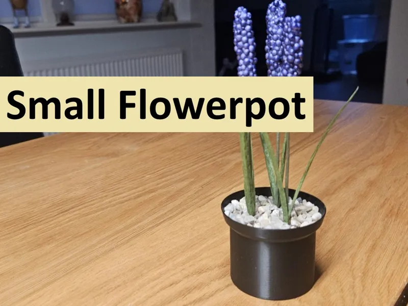 Small Flower Pot v2 - Stackable