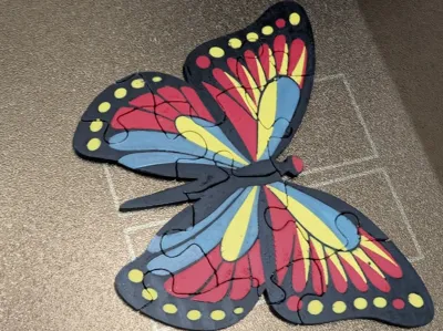 Butterfly Jigsaw Puzzle