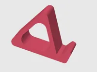 Support telephone triangulaire minimaliste — photo 1