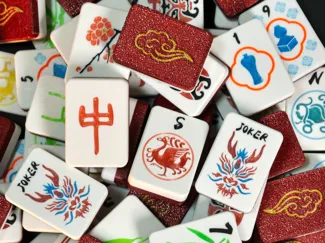 Chinese Opera & Porcelain Mahjong