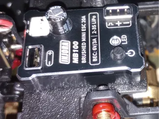 FCX24 Receiver / ESC Tray
