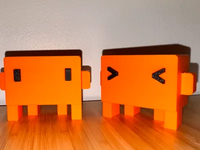 Claude Code Mascot Mini Figurines Duo