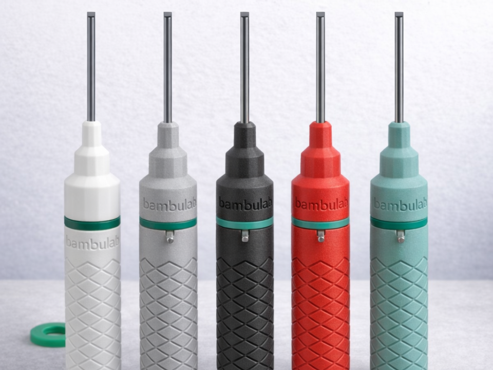Ergonomic Hex Key Handle (Straight Shaft Design)