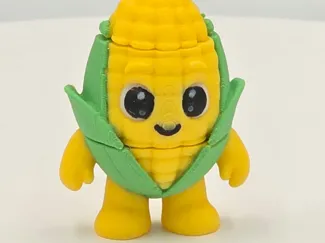 Corn - Vegetable Flexi Print in place