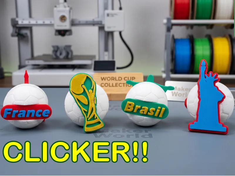 Soccer Fidget Toy - Ball Clicker