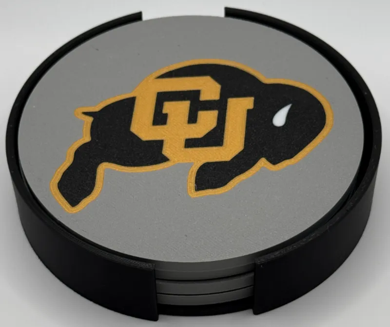 University of Colorado Boulder Coaster Set (4)