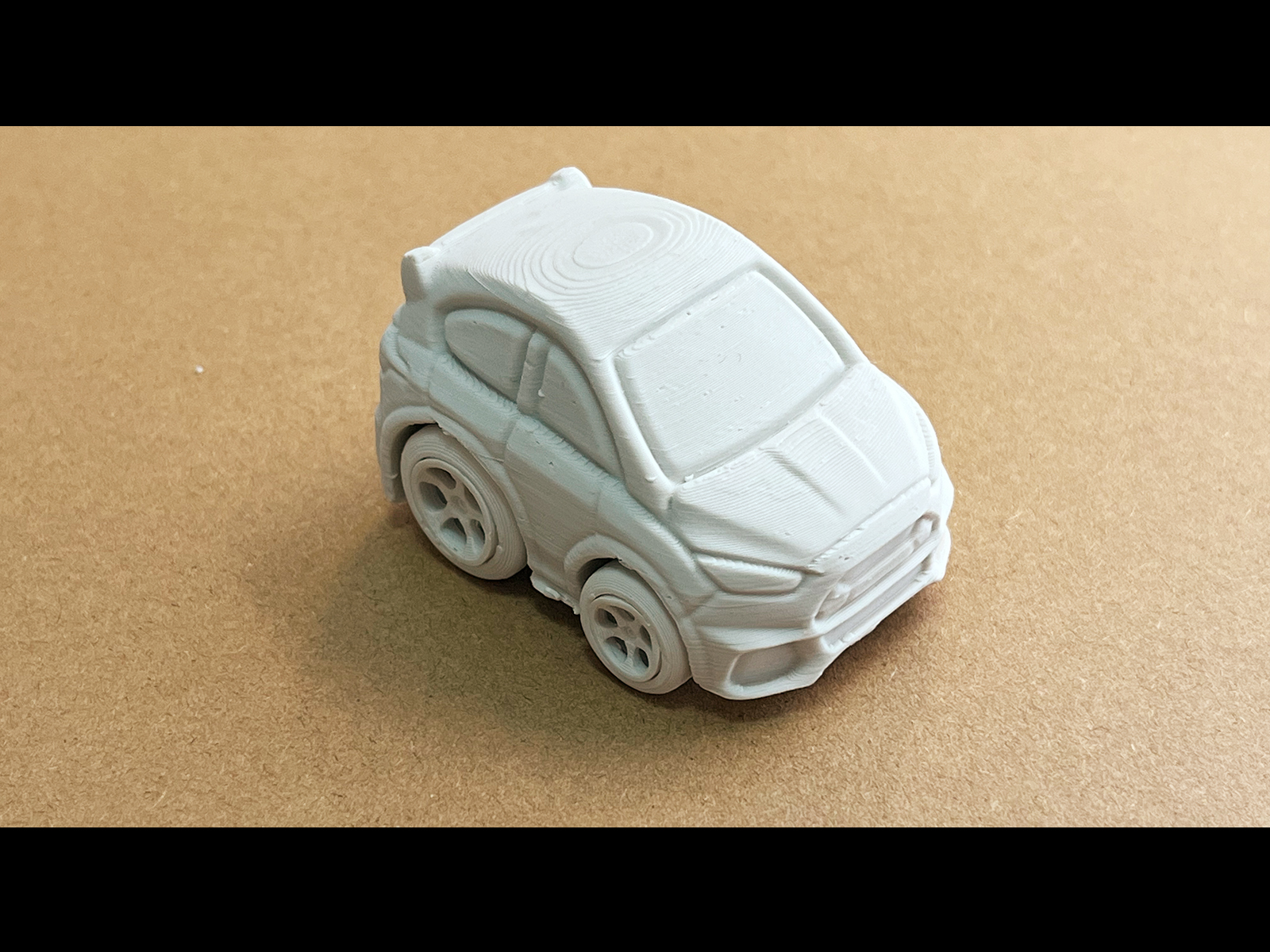 Miniatura 2 do modelo 3D 福特福克斯st可动拼装玩具车（无需胶水，3h高速打印，支持多色）