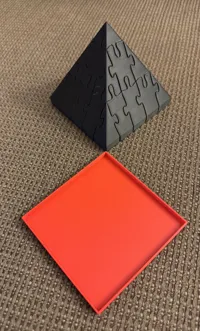 Tray only for Pyramid Puzzle