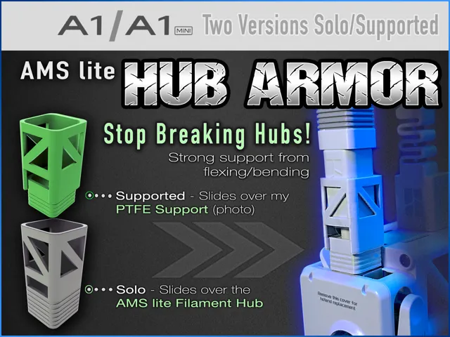 AMS lite HUB ARMOR for A1 / A1 mini