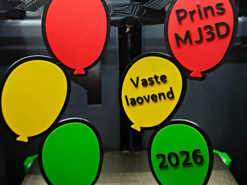 Carnaval "Vastelaovend" ballonnen standaard