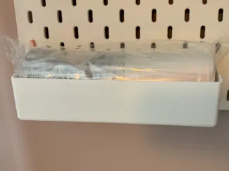 Litter Robot Skadis Bin Liner storage