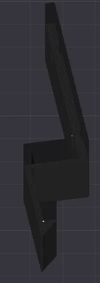 1 Piece, PETG, solid 3 walls