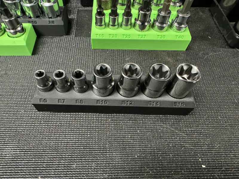 E-Torx Socket Rack