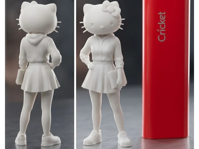 Cute Hello Kitty schoolgirl