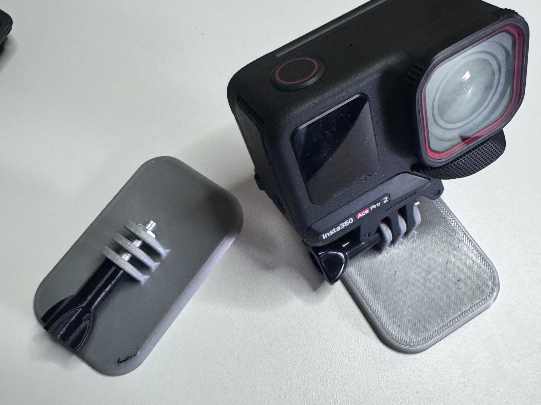 Magnetic GoPro Mount Set Vertical+Horizontal