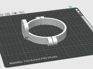 Downpipe holder for eufy Camera S330