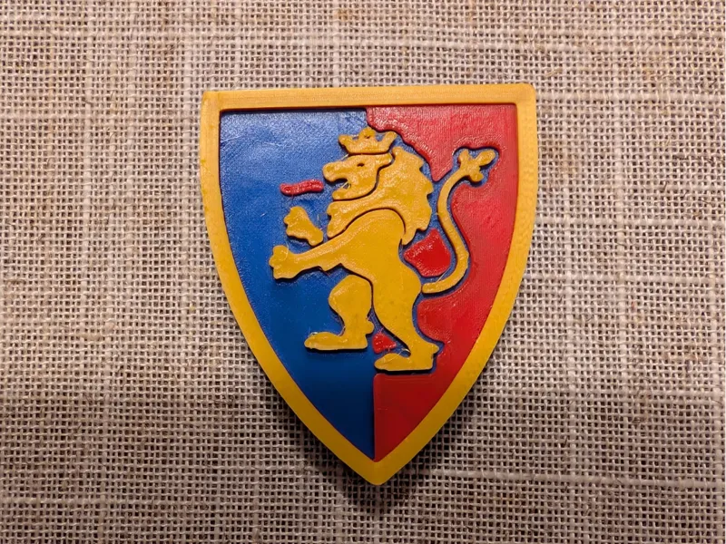 Pin - Castle Crusader Lion (2022) (Legos)