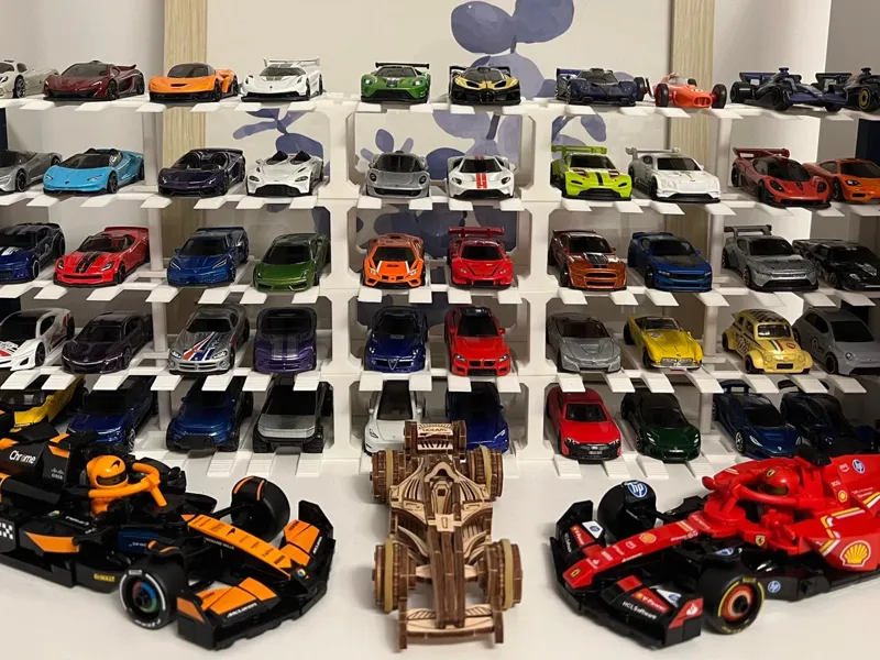 Modular Garage Hotwheels - miniature cars